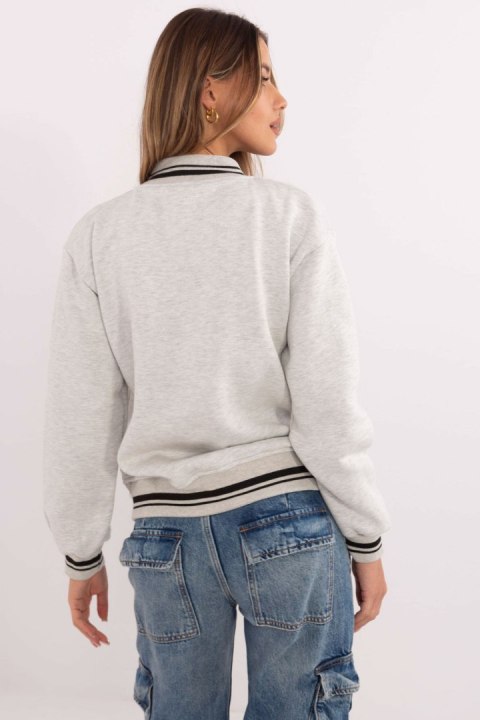 Bluza Damska Model EM-BL-895.13X Light Grey - Factory Price Bluza Damska Model EM-BL-895.13X Light Grey - Factory Price
