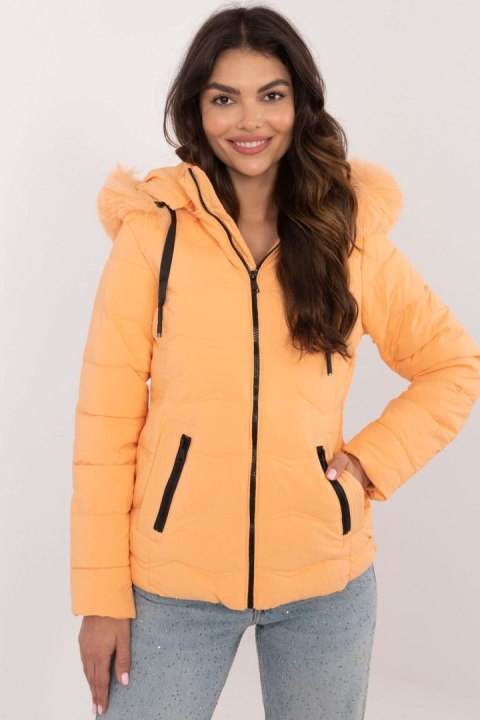 Kurtka damska Model SK-KR-HH-2404.54P Light Orange - Factory Price Kurtka damska Model SK-KR-HH-2404.54P Light Orange - Factory Price