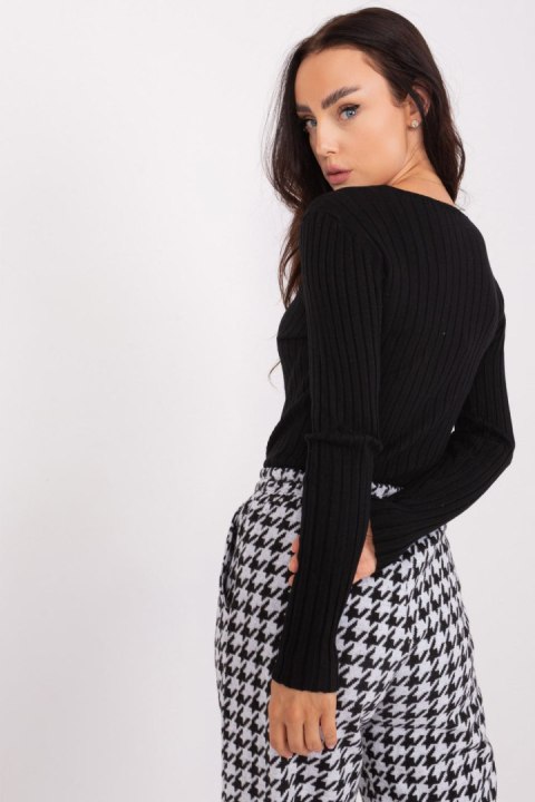 Sweter Damski Model PM-SW-PM1088.25 Black - Factory Price Sweter Damski Model PM-SW-PM1088.25 Black - Factory Price