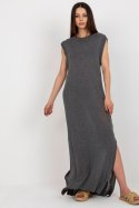 Sukienka Plażowa Sukienka Model BA-SK Dark Grey - Badu