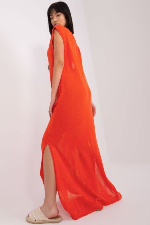 Sukienka Plażowa Sukienka Model BA-SK Orange - Badu Sukienka Plażowa Sukienka Model BA-SK Orange - Badu