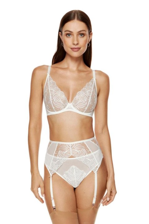 Pas do pończoch damski Model Cherie PPW Cream - Gorteks Pas do pończoch damski Model Cherie PPW Cream - Gorteks