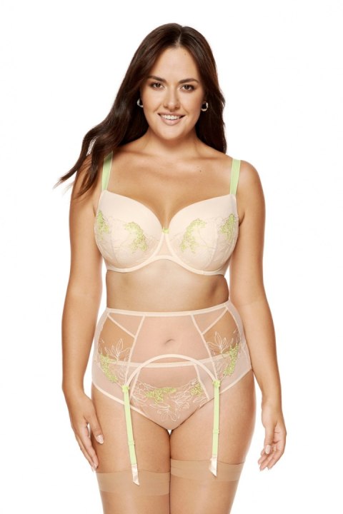 Pas do pończoch damski Model Soleil PPW Beige - Gorteks Pas do pończoch damski Model Soleil PPW Beige - Gorteks