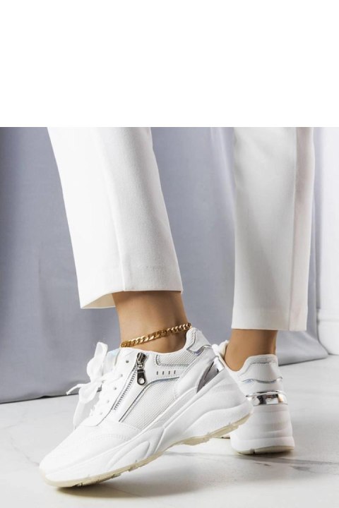 Białe sneakersy na koturnie Stacey - Solea Białe sneakersy na koturnie Stacey - Solea