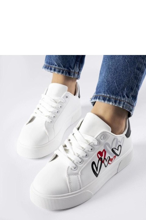 Białe sneakersy na platformie Montclair - Solea Białe sneakersy na platformie Montclair - Solea
