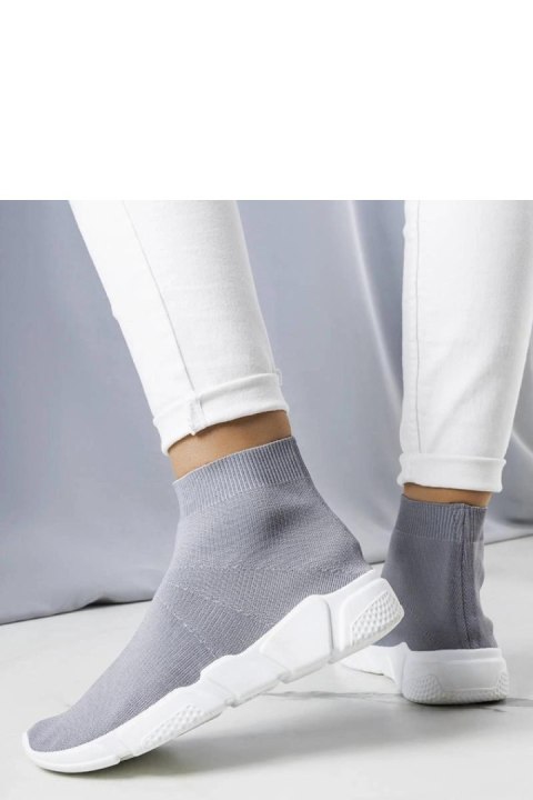 Szare wysokie sneakersy William - Solea Szare wysokie sneakersy William - Solea