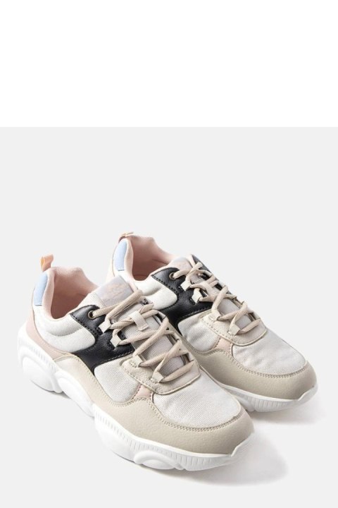 Beżowe buty sportowe damskie Lee Cooper Solea Beżowe buty sportowe damskie Lee Cooper Solea