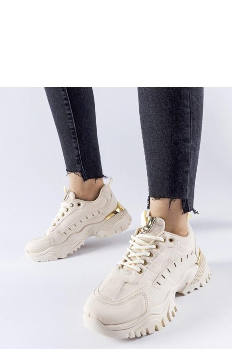 Beżowe sportowe sneakersy Laudes - Solea Beżowe sportowe sneakersy Laudes - Solea