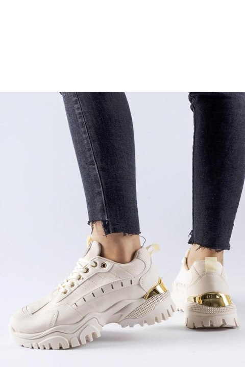 Beżowe sportowe sneakersy Laudes - Solea Beżowe sportowe sneakersy Laudes - Solea