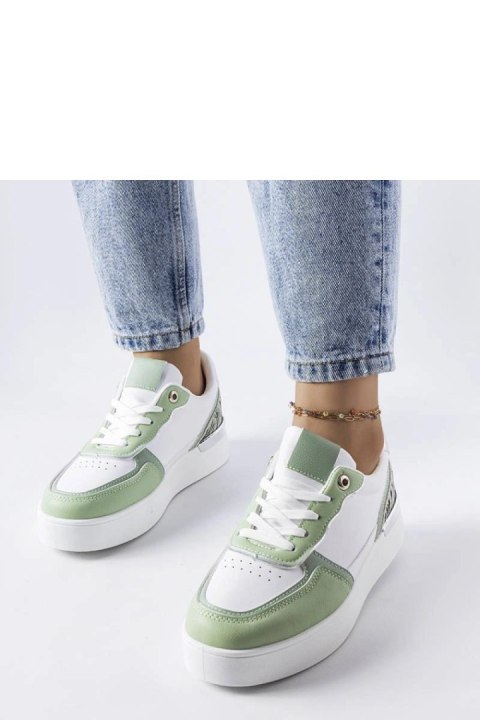 Zielone sneakersy na platformie Tooele - Solea Zielone sneakersy na platformie Tooele - Solea