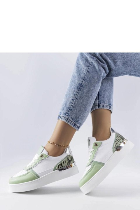 Zielone sneakersy na platformie Tooele - Solea Zielone sneakersy na platformie Tooele - Solea