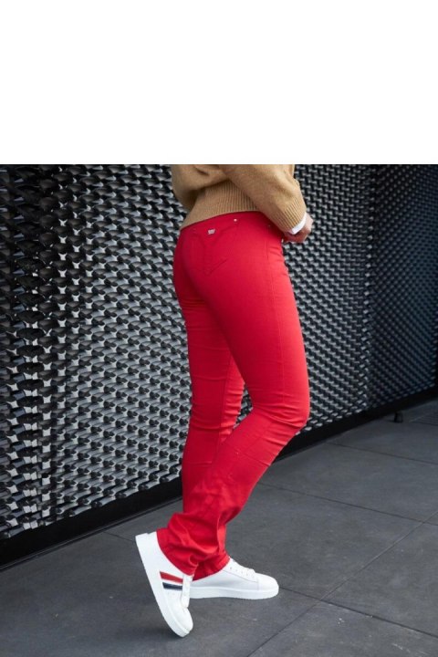 Białe skórzane wiązane sneakersy Camilla - Solea Białe skórzane wiązane sneakersy Camilla - Solea