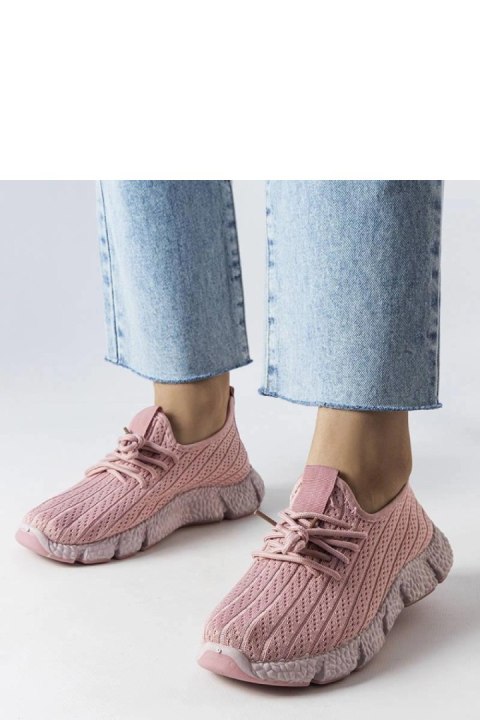 Różowe sportowe sneakersy Élodie - Solea Różowe sportowe sneakersy Élodie - Solea