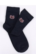 Zestaw 5 par Skarpetki damskie z misiem MILLES SET - Inello