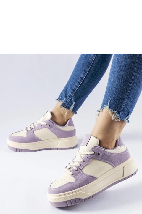 Fioletowe sneakersy na platformie Crim - Solea Fioletowe sneakersy na platformie Crim - Solea