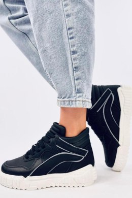 Buty sportowe Sneakersy damskie za kostkę GAHINE BLACK - Inello