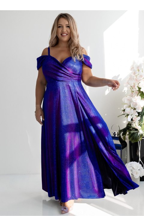 Sukienka Model Walentina Lux 001117. Chaber/Amarant - With You Sukienka Model Walentina Lux 001117. Chaber/Amarant - With You