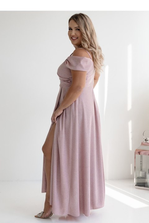 Sukienka Model Walentina Lux 001117. Dirty Pink - With You Sukienka Model Walentina Lux 001117. Dirty Pink - With You