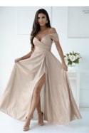 Sukienka Model Walentina Lux 001117. Gold - With You